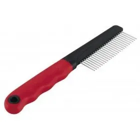 Comparer les prix de GRO 5862 PEIGNE avec dents arrondies pour chiens et chats 20,2 x 1,6 x h 4,3 cm