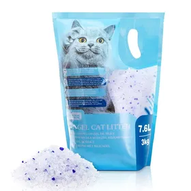 Meilleurs prix pour Nobleza - Litière pour chats en silice Diamond Gel. 7.6L/3kg, forte absorption et grande durabilité. Biodégradable.