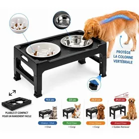 Comparer les prix de Gamelle pour chien en métal