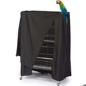 Meilleurs prix pour Housse de cage à oiseaux imperméable et anti-UV carrée à roulettes pour oiseaux et perroquets (104 x 69x 122 cm)