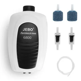 Comparer les prix de Aérateur de bassin JEBO - lot de 2 pompe à air pour aquarium pompe à oxygène HUMIDIFICATEUR
