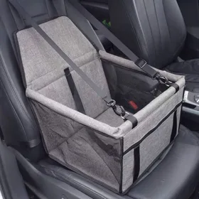 Comparer les prix de Siège dauto de Voiture pour Les Chiens ou Chats Panier Sac Transport étanche avec Ceinture de Sécurité de Voyage (grey)
