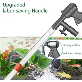 Meilleurs prix pour Aspirateur gravier aquarium - Multifonction 5 en 1 Changement deau rapide - Entretien aquarium