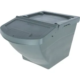Comparer les prix de Conteneur à aliments empilable Kerbl - Gris - 60 L