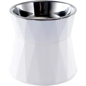 Meilleurs prix pour Gamelles surélevées gamelles surélevées pour nourriture et eau gamelles pour chat bénéfiques pour la digestion 13 oz (blanc)
