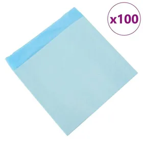 Meilleurs prix pour Tapis dentraînement pour animaux en tissu non tissé - vidaXL - Lot de 100 - Bleu et blanc - 45x33 cm - Matériau: Tissu non tissé 64
