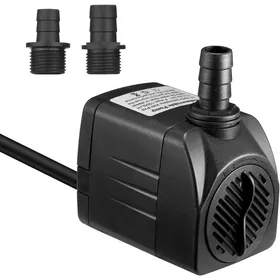 Comparer les prix de 1500L/H Pompe à Eau Submersible25W Ultra Silencieuse Pompe daquarium avec Combustion à Sec 48hsPompe de Fontaine