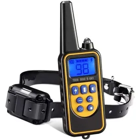 Comparer les prix de Collier de Dressage pour Chiens Rechargeable Porte de 1000m avec Mode Vibration Son Choc Statique et Lumire IPX67 Rsistant YYV