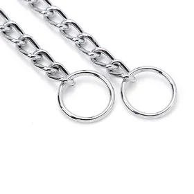 Comparer les prix de OMABETA Chaîne de collier de chien Collier pour chien chaîne en fer sans soudure soudage sport pour 035x6 0cm/014x236 pouces