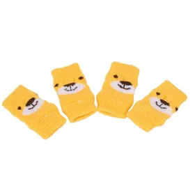 Comparer les prix de Protecteur de coude de chien 4pcs Dog Elbow Protector Cartoon Bear Pattern Joints Résistance S Qcs animalerie soin L