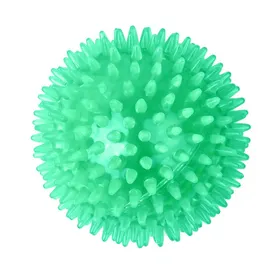 Meilleurs prix pour Balle à mâcher écologique pour chien - Phoesky - Caoutchouc TPR - 11cm - Vert - Jouet sonore - Utilisation molaire