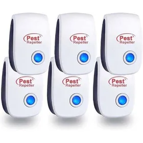 Comparer les prix de Répulsif Ultrason Anti-Rongeurs Insectes 6 Pack Électronique pour Moustiques Cafards Souris Araignées Mouches