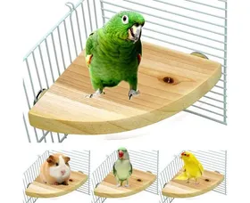 Comparer les prix de Perchoir en bois pour oiseaux, plateforme pour perroquets, aire de jeux, accessoires pour petits animaux, rats, hamsters,
