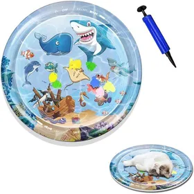 Comparer les prix de Tapis de jeu à eau pour animaux de compagnietapis de jeu épais avec capteur deau pour chats et chiens100cm(Épaississant) YYV