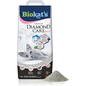 Comparer les prix de Diamond Care Fresh Au Parfum De Talc-Litière Fine Pour Chats Au Charbon Actif Et À L’Aloe Vera-1 Sac (1 À 10 L)