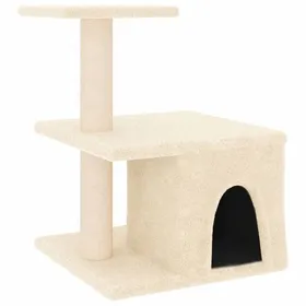 Meilleurs prix pour ANIMAL® Moderne Arbre à chat - Tour descalade - avec griffoirs en sisal crème 48 cm