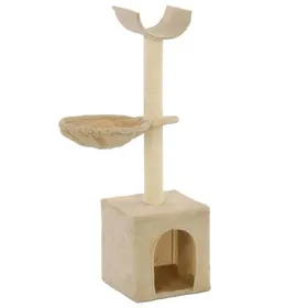 Comparer les prix de Beige Arbre à chat Meuble pour chats 1 pc avec griffoirs en sisal 105 cm Beige A1011
