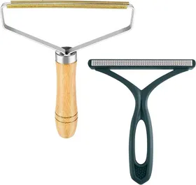 Comparer les prix de 2PCS Brosse Chiens Chats, Brosse Anti Poils Animaux, Coupe Bouloche pour Vêtements, Tapis, Animaux, Rideaux, Voitures