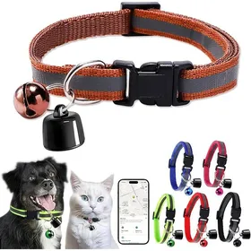 Meilleurs prix pour Collier GPS Animaux Anti-Perte Traceur GPS Chat Traqueur GPS Chien Collier Traceur GPS Chien et Chat Brun