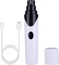 Comparer les prix de Lime à ongles électrique pour chien, coupe-griffes, coupe-ongles rechargeable pour chien, coupe-ongles électrique silencieux pour c