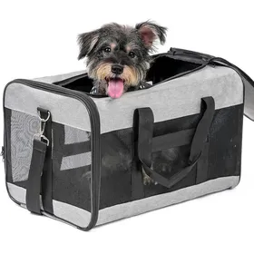 Meilleurs prix pour Transporteur Pour Chien Souple Sac Pour Chat Avec Laisse Intérieure Transport Pour Grands Chats Et Chiens Moyens Jusquà 9 Kg Sa