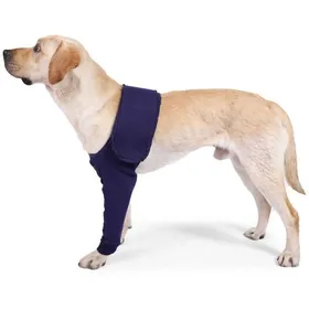 Comparer les prix de Manchon de protection pour chien - MHY® - Anti-léchage - Récupération chirurgicale - Bleu - Taille M