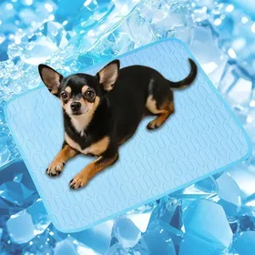 Comparer les prix de Perche sans fil pour fenêtre à chat hamac rafraîchissant pour chats et chiens coussin en soie glacée pour animaux