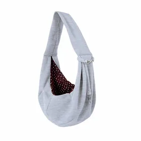 Comparer les prix de Sac transport chat chien – bandoulière sling gris pour animaux de compagnie Label