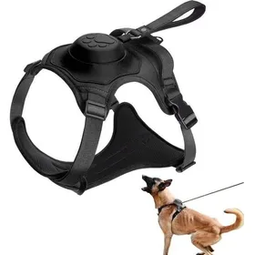 Meilleurs prix pour Harnais et laisse pour chien sans traction – Harnais gilet tout-en-un pour chien laisse rétractable