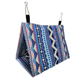 Comparer les prix de Nid doiseau hamac - Phoesky - 21.3x15x18 cm - Coton - Écologique - Lavage à la main - Pour perroquets - Non amovible