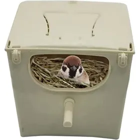 Meilleurs prix pour Nid pour oiseaux boîte de nidification en plastique pour perroquets maison pour perruches