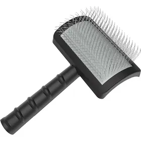 Meilleurs prix pour Brosse à lisser pour chiens - VETOBIOL - Brosse extra longue - Broches en acier inoxydable 25 mm