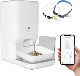 Comparer les prix de CATLINK Mangeoire automatique pour chats, rapport de santé du chat, détection multi-chats