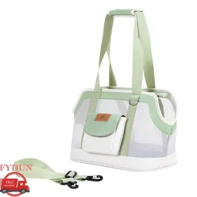 Comparer les prix de FYDUN transporteur pour petits chiens Sac portable pour chat sac respirant pour animaux de compagnie sac de animalerie sac Vert