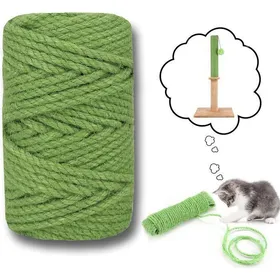 Comparer les prix de 6mm*30m Corde Arbre à ChatNaturel Corde pour Arbre à ChatCorde en sisal pour Chat pour Réparation et Remplacement de Chat Scratch
