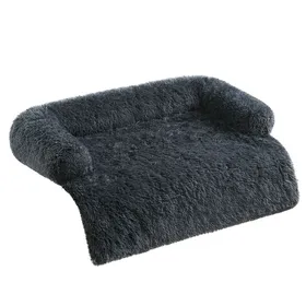 Comparer les prix de Fluffyhug Panier Pour Chien, Couverture De Protection Pour Canapé, Taille Xxl, Pour Chiens De Grande Taille, 122 X 95 X 18 Cm, Gris Foncé