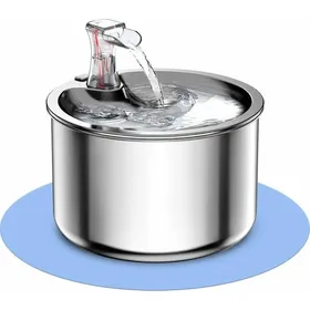 Comparer les prix de Fontaine chat chien inox – distributeur eau ultra silencieux animaux Label