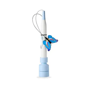 Meilleurs prix pour Jouet pour chat 26x6cm papillon électrique automatique ventouse puissante incassable longue tige flexible plume chat interactive
