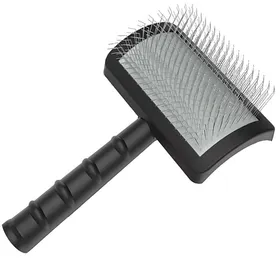 Comparer les prix de Brosse extra longue chien - 1 pc Noir - Toilettage métallique épilation pour grands chiens - Accessoire ALURRA