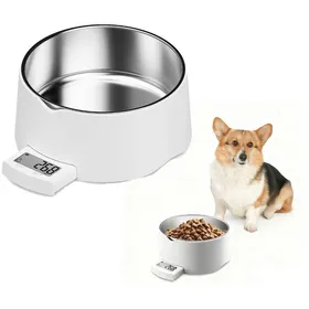 Meilleurs prix pour Balance connectée Bluetooth en acier inoxydable pour animaux de compagnie - balance pour cage de transport balance pour croquettes