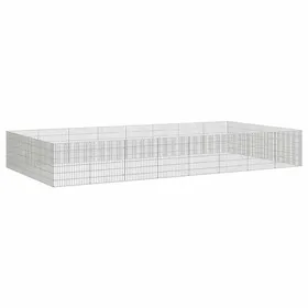 Comparer les prix de Bon plan Clapier Parc animaux - JILI HOT - Enclos pour animaux en liberté 24panneaux - 54x60cm fer galvanisé - Pour Jardin