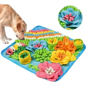 Comparer les prix de Tapis renifler pour Chien 39 39CM Tapis de Fouille Alimentation Lente Tapis Reniflant Lavable en Machine Pliable Lapin AIRE DE JEU