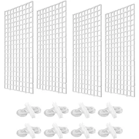 Comparer les prix de 4 pcs Grille Aquarium SéParateur Aquarium Panneau DIsolation de RéSeau en Plastique pour RéServoir deau avec 8 GRILLE DARBRE