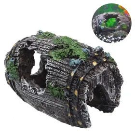 Meilleurs prix pour Décoration daquarium en résine accessoires daquarium ornements aquatiques pour petites crevettes poissons tortues