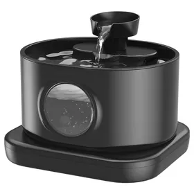 Meilleurs prix pour 1 Fontaine à eau pour chat distributeur automatique sans fil détection de mouvement grand réservoir indicateur de niveau .