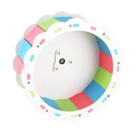 Meilleurs prix pour SALALIS roue de course de hamster Roue de animalerie jouet Trois couleurs bleu ciel et rose et vert pomme 22 cm/87 pouces