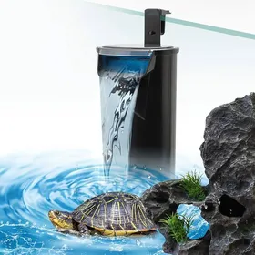 Comparer les prix de Tortue Basse Eau Cascade Filtre Pompe Fish Tank Filtre Externe 5W 220V/50Hz 400L/H Basse Eau Nettoyage Fish Tank PEINTURE AQUARELLE