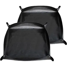 Comparer les prix de Tapis de jardin imperméable pour enclos à lapins - 2 pièces - 100 x 150 cm - Protection de sol lavable et doublure de cage - Noir