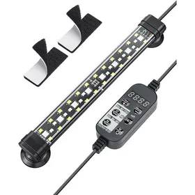 Meilleurs prix pour Lampe aquarium RGB étanche 20 cm à LED fonction minuterie assurant un fonctionnement automatique ECLAIRAGE