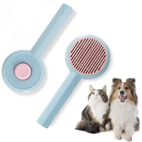 Comparer les prix de Peigne pour chats et chiens avec fonction de nettoyage automatique destiné à enlever les poils sous-jacents